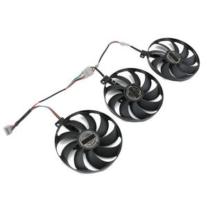 Ventilateurs de refroidisseur de carte GPU T129215SU 7Pin pour ASUS ROG STRIX-GeForce RTX 2060 2070 Super 2080 2080. Ou Ventilateur <span class=keywords><strong>RX</strong></span> <span class=keywords><strong>5600</strong></span> XT <span class=keywords><strong>RX</strong></span> 5700XT - Product Image 2