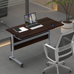 Sala de reuniones comercial moderna, mesa plegable para estudiantes escolares, mesa de estación de trabajo de formación, escritorio de oficina de entrenamiento Modular - Product Image 6