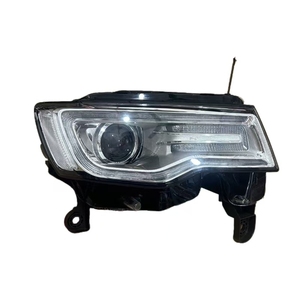 2015 Faros delanteros LED Cherokee grandes de alta calidad <span class=keywords><strong>Blanco</strong></span> 6000K con amarillo y ámbar Nueva condición para Jeep - Product Image 4