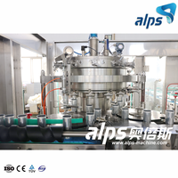 Ligne de production de machines de remplissage, de scellage et d'emballage entièrement automatiques pour boissons gazeuses en canettes, machine à jus de fruits