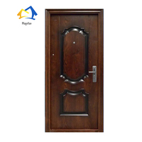 Porte de salle de bain en acier au Bangladesh, design de porte grillagée, porte en métal pour la maison
