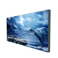 Boîte Lumineuse LED Murale Intérieure Sur Mesure pour Restaurant Café, Panneau Publicitaire à Façade en Tissu, Affichage Personnalisable
