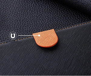 Étui en cuir PU de luxe avec logo personnalisé pour Apple <span class=keywords><strong>iPhone</strong></span> 11 12 13 X étui portefeuille antichoc étui mobile en cuir PU de meilleure qualité - Product Image 4