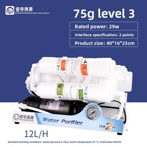 Purificador de Agua para Acuario Rectangular Moderno de 800g, Máquina de Ósmosis Inversa (RO) de Plástico para Cambio y Reposición de Agua de Mar, Ecológico, 220V MIUS - Product Image 6