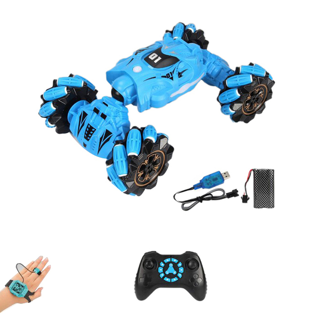 1:10 Climbing Toy Rock Crawler Remote Control Amphibious Stunt Metal Rc Car for Play