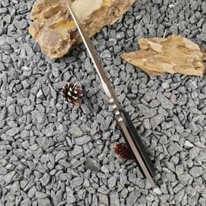 Cuchillo de Combate Personalizable Kazutoshi Tanabe, Hoja de Acero Inoxidable de Alta Calidad, Mango G10, Funda DIY Incluida, OEM Limitado - Product Image 4