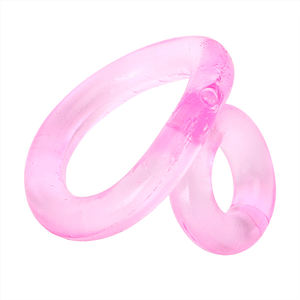Anneaux double pénis pour hommes, anneau retardement éjaculation, anneau d'érection, jouets sexuels érotiques pour Couples, Sex shop - Product Image 2