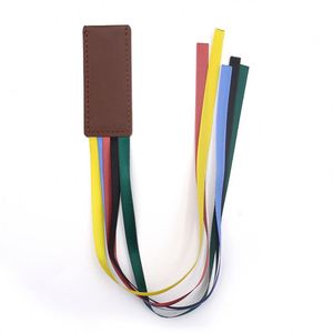 Marcadores de Páginas de Cinta de Cuero PU RTS, Marcadores de Páginas Coloridos, Marcadores Reutilizables para Lectura y Estudio para Estudiantes y Graduados - Product Image 1
