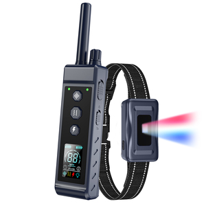 2025, venta al por mayor de fábrica, <span class=keywords><strong>Popular</strong></span> Turbo Boost, bloqueo de teclado, <span class=keywords><strong>Collar</strong></span> de entrenamiento remoto para perros, IP67, rango de Control de 4265 pies, sostenible - Product Image 1