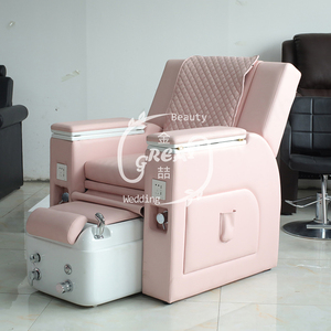 เก้าอี้ทำเล็บเท้าไฟฟ้าสำหรับสปาเท้าสีชมพูสำหรับเด็กทารกที่นวดเท้าแบบหรูหรา - Product Image 3