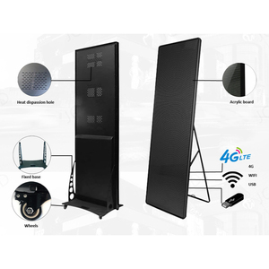 Bảng điều khiển quảng cáo <span class=keywords><strong>LED</strong></span> trong nhà tiết kiệm năng lượng tiêu thụ điện năng thấp với xếp hạng IP65 cho quảng cáo áp phích thương mại - Product Image 2