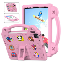 Pour iPad 10e génération 10,9 pouces, tablette pour enfants, étui en mousse EVA anti-chute avec support au dos