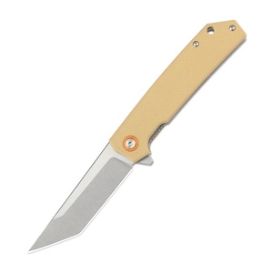 Couteau de poche personnalisable de qualité OEM, marque HK, lame pliante en acier à haute teneur en carbone ultra-affûtée, manche en aluminium, 20 cm, camping, randonnée - Product Image 6