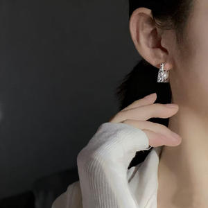 22873DIY Accesorios de Perlas, Base Vacía para Pendientes de Plata S925, Gancho para Oreja Dorado y Plateado con Cuentas Redondas de 7-9 mm para Pendientes - Product Image 2