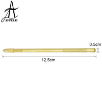 1 pièce support de Ventilation en Bronze + 4 tailles d'aiguilles de Ventilation pour la fabrication de perruque en dentelle toupet ensemble de nœuds