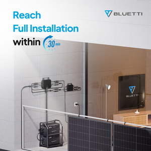 Sistema de Almacenamiento de Energía con Panel Solar para Balcón Bluetti de Alta Eficiencia 400W/<span class=keywords><strong>500W</strong></span>/600W/800W Cumplimiento UE Resistente a la Intemperie Entrega Rápida - Product Image 3