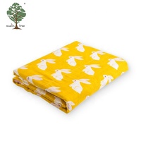 Couverture d'emmaillotage pour nouveau-né en mousseline respirante et douce pour la peau, 47*47 pouces, personnalisable, pour le salon