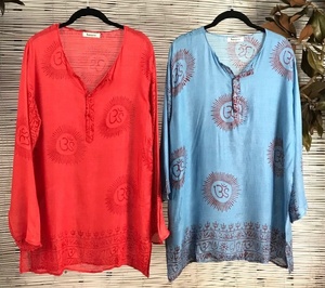 เดรสสั้นพิมพ์ลายแขนสั้นผ้าเรยอนสำหรับผู้หญิงใส่ในฤดูร้อน - Product Image 5