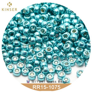 Miyuki-Rocailles redondos japoneses, 15/0 cuentas, 1,5 Mm, 19 colores, brillo metálico, paquete de 10g - Product Image 3