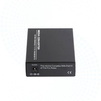 Convertidor de Medios Ópticos SFP de Fibra 1000Base FX con 1 Puerto SFP y 1 Puerto RJ45 10/100/1000Base Gigabit
