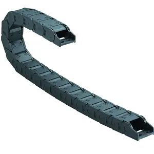 JFLO flexible drag chain, cable carrier 25X38 25X57 25X77 fully closed type cable chain