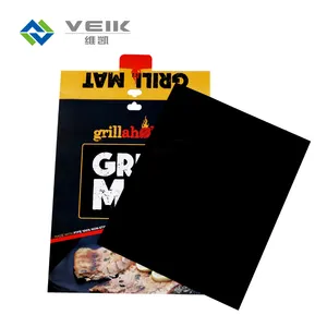 Outdoor Barbecue Ptfe-gecoate Stof Anti-aanbak Bbq Grill Mat