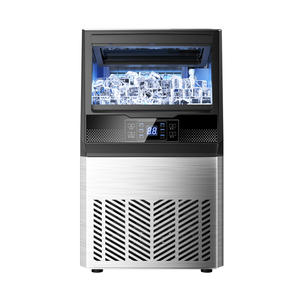 Commerciële elektrische ijsmachine met compressor, automatische reiniging, 44 ijsblokjes - Product Image 4