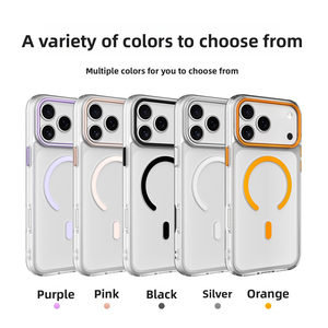 Pour <span class=keywords><strong>IPhone</strong></span> 17 Pro Max étui de téléphone magnétique transparent antichoc non jaunissant étui de téléphone portable pour <span class=keywords><strong>IPhone</strong></span> 14 15 16 - Product Image 5