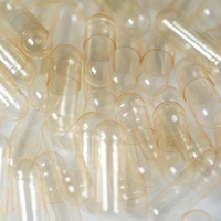 Capsule vide Shell 00 #0 #1 # Taille Modèles personnalisables Capsules à base de plantes en cellulose végétale HPMC
