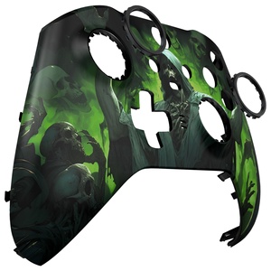 เคสหน้าและวงแหวนตกแต่ง EXtremeRate Dark Carnival สำหรับคอนโทรลเลอร์ Xbox One Elite Series 2 - Product Image 1