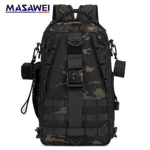 Masawei Tactical <b>Backpack</b> <b>20L</b> Multifunction Outdoor Mountaineering <b>Backpack</b> Camouflage Design Unisex Sports Bag - Product Image 1