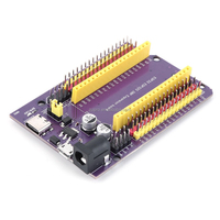 Carte d'extension pourpre ESP32S 38 broches Développement IoT NodeMCU-32S port série WiFi Lua