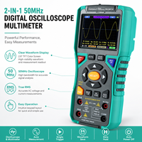 Kaemeasu KM-DM11A 50 MSa/s Digital Auto True RMS 50MHz Penyimpanan Data 2 1 Osiloskop Multimeter Generator Sinyal 320x240