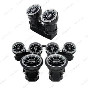 Cho Benz E Class W213 W205 New Turbo không khí Cửa hàng xe môi trường xung quanh ánh sáng Kit 64 màu LED Vent <span class=keywords><strong>RGB</strong></span> nâng cấp ô tô môi trường xung quanh chiếu sáng - Product Image 1