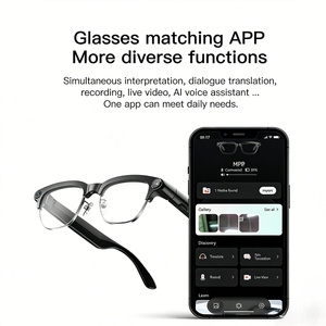Gafas Inteligentes con Cámara y Tecnología <span class=keywords><strong>de</strong></span> IA, Pantalla <span class=keywords><strong>de</strong></span> 1200P, Resistentes al Agua IP65, Carga Tipo-C, Micrófono Inalámbrico, Traducción en Tiempo Real - Product Image 3