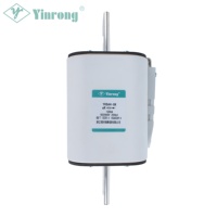 Fusible semi-conducteur Yinrong DC 2000V à faible I2T, limiteur de courant AR 150kA 630A-1600A, haute capacité de coupure pour stockage d'énergie BESS