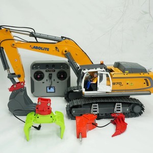 Kabulite K5901 Escavatore Modello con Braccio a Vite Interamente in Metallo Nuova Versione <span class=keywords><strong>Scala</strong></span> <span class=keywords><strong>1</strong></span>:<span class=keywords><strong>18</strong></span> Distanza Remota >25M Scatola Originale - Product Image 1