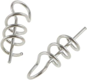 สปริงหมุนสำหรับตกปลาในน้ำเค็มและน้ำจืด สปริงเหล็กกล้าคาร์บอนสูง ตะขอเบ็ดตกปลาแบบล็อคเกลียว - Product Image 3