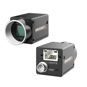HIKROBOT kamera pemindai Area industri 0.4MP 1/2, 9 ''CMOS IP40 Jige MV-KU501X3-A0GM / GC Machine Vision C Mount