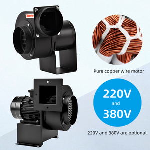 Ventilador Centrífugo Industrial Pequeño <span class=keywords><strong>de</strong></span> 220V, 2.2CMM, 45W, 45Db, Resistente a Altas Temperaturas y <span class=keywords><strong>de</strong></span> Gran Potencia <span class=keywords><strong>de</strong></span> Refrigeración - Product Image 5
