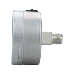 टिकाऊ फ्रेम स्केल बैक कनेक्शन वैक्यूम दबाव गेज विरोधी कंपन प्रवाह दबाव गेज - Product Image 2