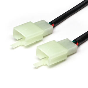 Автомобильный адаптер сигнала поворота для мотоцикла, Кабельная вилка, жгут проводов для освещения, подходит для Hon Da Ya Maha - Product Image 5