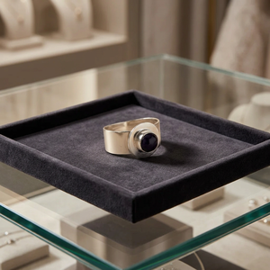 Minimalist Classic <b>925</b> <b>Silver</b> <b>Ring</b> with Onyx Gemstone Bezel Setting Women's Wedding Everyday Wear Third Party Certified - Product Image 3