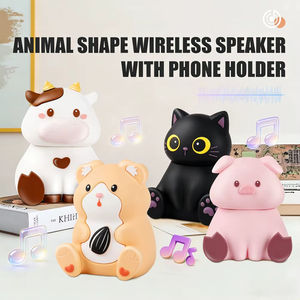 Support de téléphone Black Cat avec haut-parleur sans fil et éclairage LED RGB 5.2, longue autonomie de la batterie - Idéal pour le home cinéma, les fêtes et l'extérieur - Product Image 2