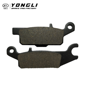 8 Piezas de Pastillas de Freno Planas para ATV UTV, Sin Asbesto, Semi-Metálicas, para YAMAHA <span class=keywords><strong>Grizzly</strong></span> <span class=keywords><strong>700</strong></span> YFM700 2007-2019 YONGLI, Larga Duración, Nuevas - Product Image 1