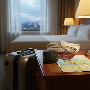 Adaptador de enchufe de viaje europeo esencial compacto plegable Universal tipo C para más de 180 países viajes internacionales esenciales - Product Image 2