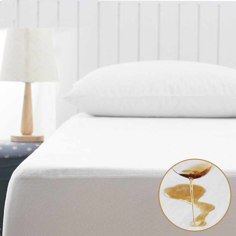 Махровый водонепроницаемый чехол для матраса, защитное покрытие для кровати, для смачивания и постельных клопов, подходит для русского матраса