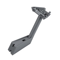 Support mural en forme de L pour Starlink Mini Gen 3, en acier allié et aluminium, avec adaptateur pour Starlink V3, réglable à 360°, gris