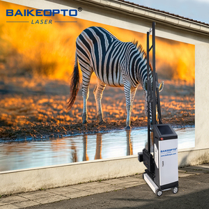 Imprimante jet d'encre murale UV verticale multifonctionnelle, sans décoloration, séchage instantané pour la peinture murale intérieure et extérieure imperméable - Product Image 3