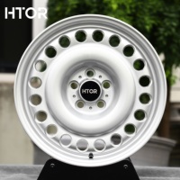 Jantes tout-terrain forgées HTOR 20 21 22 23 pouces, finition blanc brillant, 5x130 5x120, compatibles avec G63 G500 Defender 110 90 Range Rover Sport